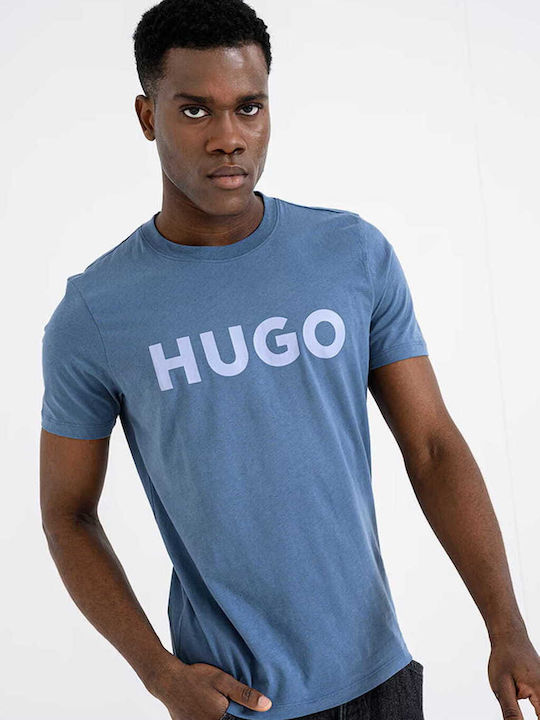 Hugo T-Shirt Grey/Blue