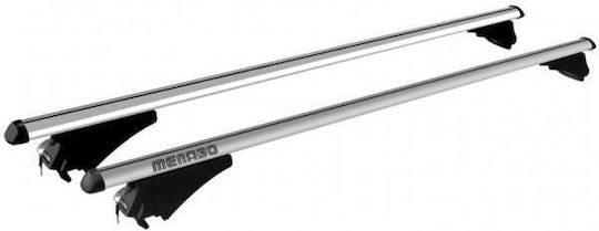 Menabo Aluminum Roof Bars Tiger XL Silver 131.5 cm Silver Color Audi Q8 E-tron 5 Doors 2022 Flush Or Raised Rails 2 Pieces 8500/mb Menabo Mp.8500/mb-15