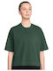 Sportswear Γυναικείο Oversized T-shirt Πράσινο