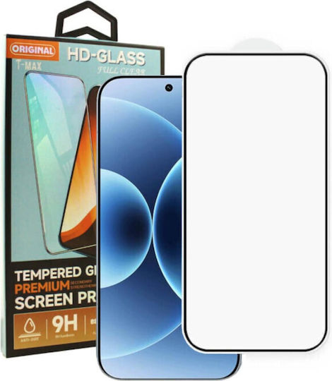 Full Glue Tempered Glass Black (Samsung Galaxy A37)