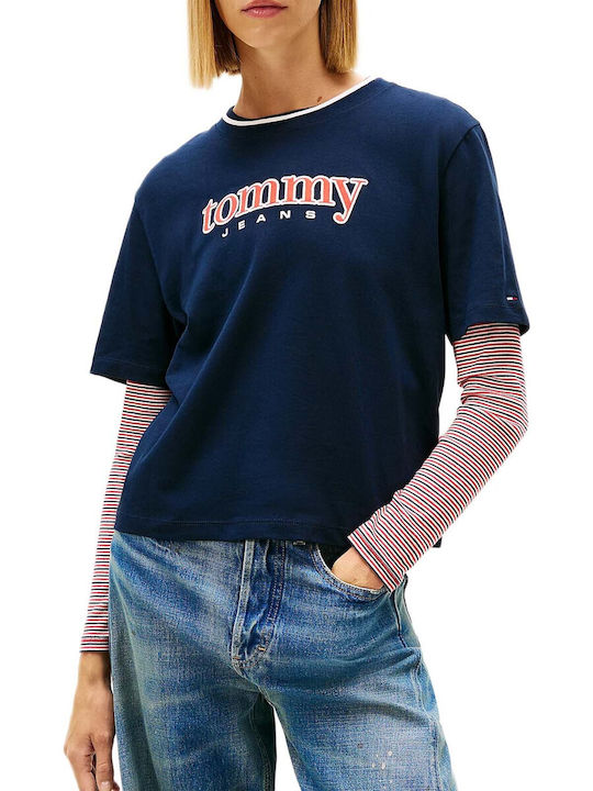Tommy Hilfiger Γυναικείο T-shirt Μπλε