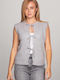 Winter Women's Tunic Sleeveless Grey Light
