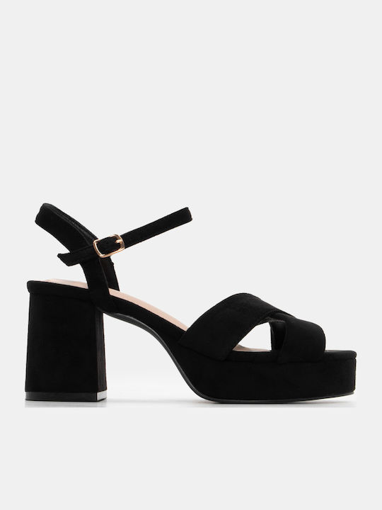 Luigi Sandals Black