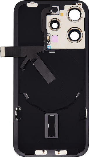 Задно Стъкло Apple iPhone 15 Pro Max Back Glass NFC Натурален Титаний Съвместим
