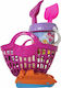 Beach Set In Pink Basket