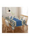 Hermia Tablecloth Multi-blue 140x140cm