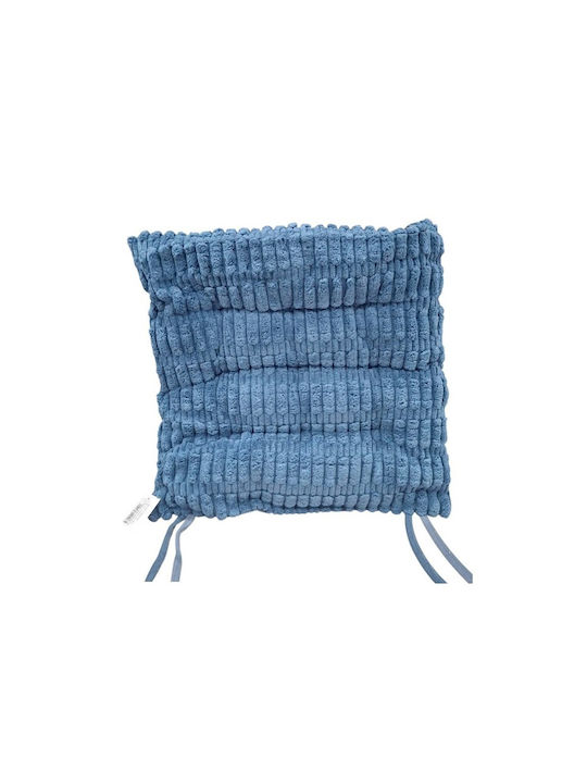 Garden Chair Cushion Blue 40x40cm