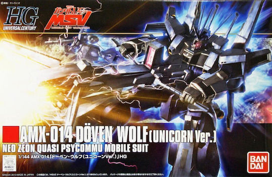 Gundam Hguc 1/144 Mx-014 Doven Wolf Einhorn Version Modellbausatz