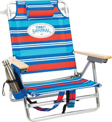 Campus Aluminium Frame Waterproof Blue Beach Chair Lounger-Armchair