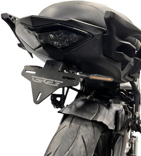 Сгъваема Сгъваема Основа За Мотоциклетен Номер Kawasaki Versys 650 2019-2021