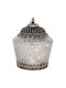 Iliadis Metallische Tischlaterne Silber 15x15x19cm