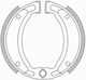 Brake Shoes Set Yamaha Crypton 105cc/Crypton-R 115cc/F1Z 110cc/F1ZR 115cc Etc Aspira29065