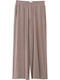 Women's Culottes with Elastic Taupe