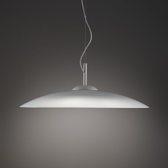 Ideal Lux Sp1 Κρεμαστό Φωτιστικό Λευκό 60x60εκ.