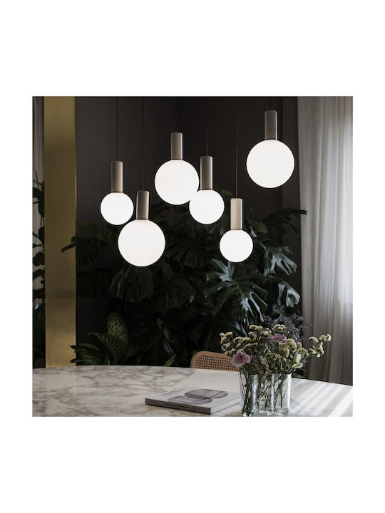 Ideal Lux Sp3 Κρεμαστό Φωτιστικό Λευκό LED Ράγα