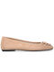 Leather Ballerinas Pink