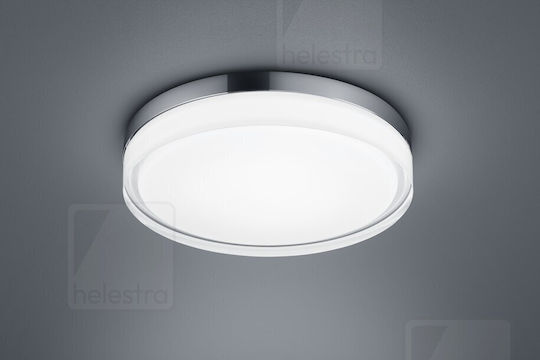 Helestra Таванно осветление Баня 33бр Сребрист с Вграден LED