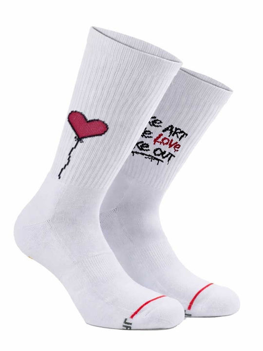 Bee Unusual Make Love Weißer Socken As-260712