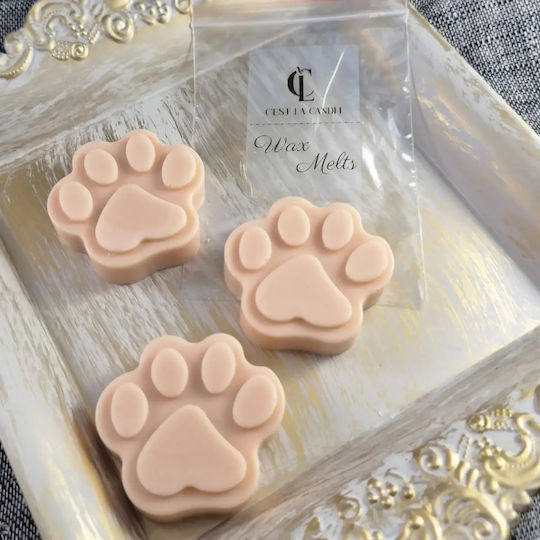 Wax Melts Dog Paws 1 Piece Ocean