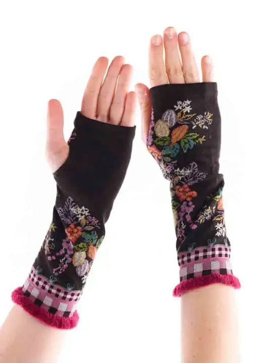 Unisex Fingerless Gloves Multicolour