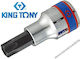 King Tony Bit Steckschlüssel 1/2" Antriebsgröße Torx Οπή T20x60mm