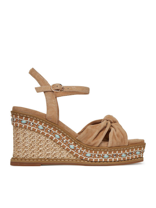 Alma en Pena Damenplattformen im Espadrilles-St...