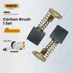 Ingco Aa023c00165 Καρβουνάκια Ψηκτρες 2τμχ