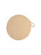 Estia Rope Placemats Round Beige 25cm
