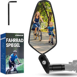 Fahrradspiegel – Lenker 360° Links & Rechts Schwarz