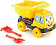 Dump Truck Schaufel Rake Lächelndes Gesicht