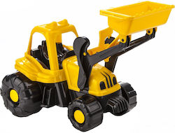 Children's Construction Vehicle Pilsan Tractor Movable Bucket Size 26 X 14.5 X 14 Cm Yellow