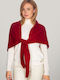 Women's Wool Scarf Red