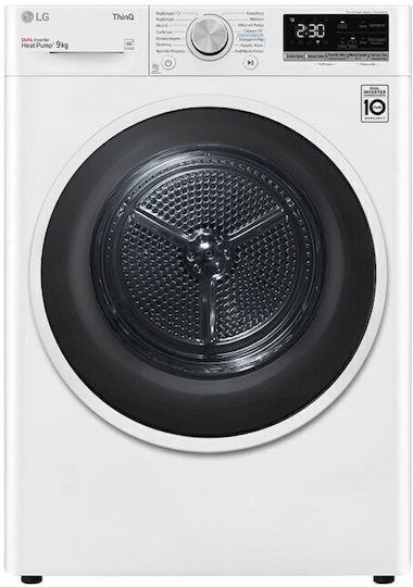 LG RH90V9AV4N Uscător de rufe 9kg cu pompă de căldură
