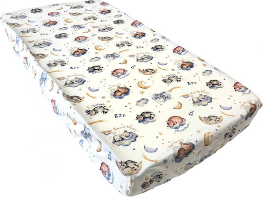 Cearșaf pentru bebeluși Pentru Patut Bumbac 120x60buc