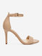 Leder Pumps Beige