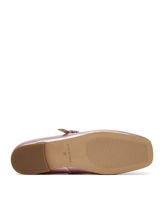 Damen Ballerinas in Rosa Farbe