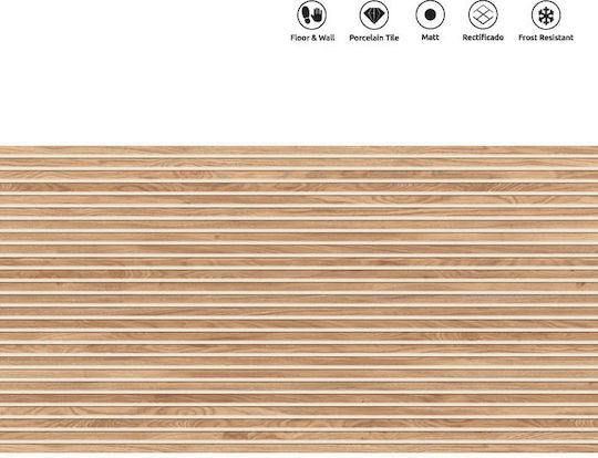 LV Granito Floor / Wall Outdoor Matte Porcelain Tile 120x60cm VERDE