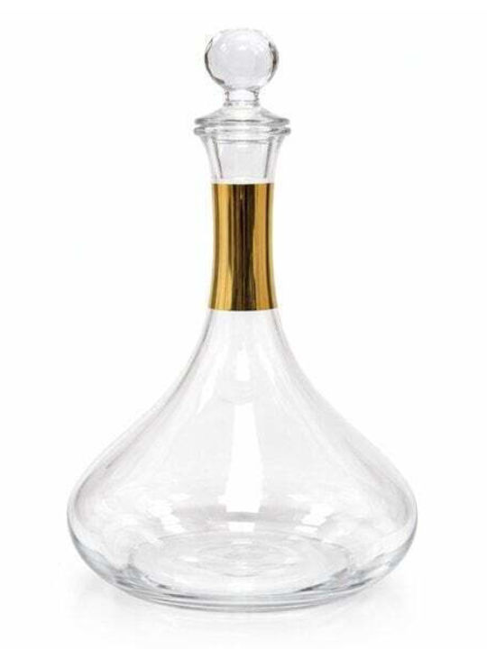 Faitakis Pack Γυάλινη Καράφα Σερβιρίσματος με Πώμα Χρυσή 1700ml Faitakis Pack Γυάλινη Καράφα Σερβιρίσματος με Πώμα Χρυσή 1700ml