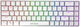Fifine GK1W Gaming Mechanical Keyboard 65% with RGB lighting (English US) White