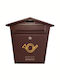 FFG Outdoor Mailbox Metallic in Black Color 135cm