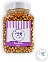 Zucker-Dragees Sw 8mm Gold 1000g