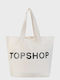 Topshop Geantă Tote Tsivy Albă Sacose De Cumparaturi Femei Albă 31000713