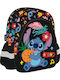 Derform Schulranzen Rucksack Kindergarten Schwarz