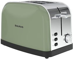 Taurus Vintage Ii Φρυγανιέρα 2 Θέσεων 950W Γκρι