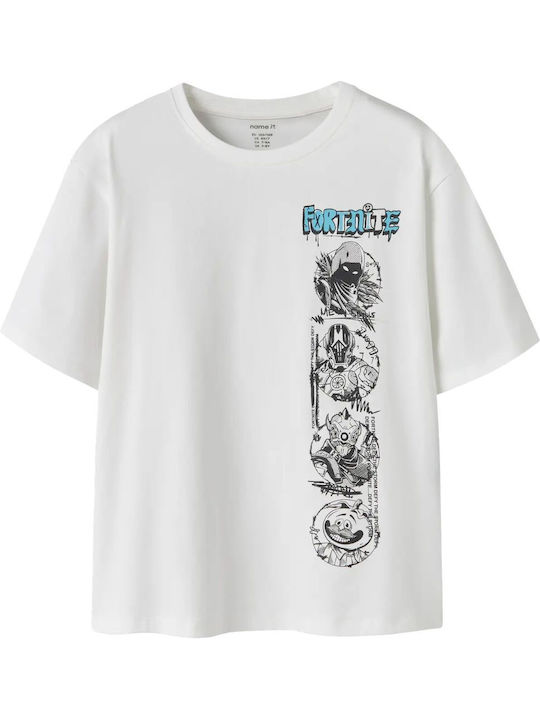 Name It Kinderoberteile T-Shirts Weiß Fortnite