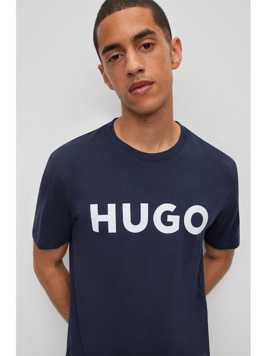 Hugo T-shirt Μπλε