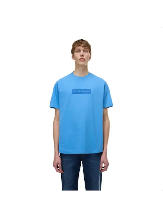 Napapijri S-box T-shirt Σιέλ