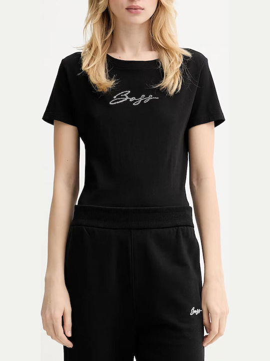 Boss C Esogo 2 Ma Damen T-Shirt Schwarz