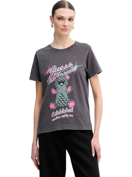 Guess T-Shirt Black Multi