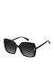 Marc Jacobs Unisex Sunglasses With Black Horn-Rimmed Frame And Grey Gradient Lens MJ 1138/S 807/9O
